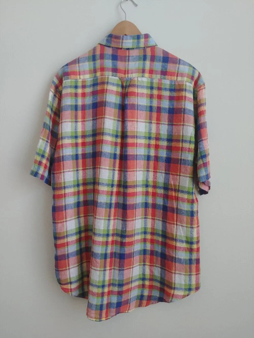Gant Men's XL Hampton 100% linen E-Z Fit Mens short sleeve button down shirt - Picture 3 of 13